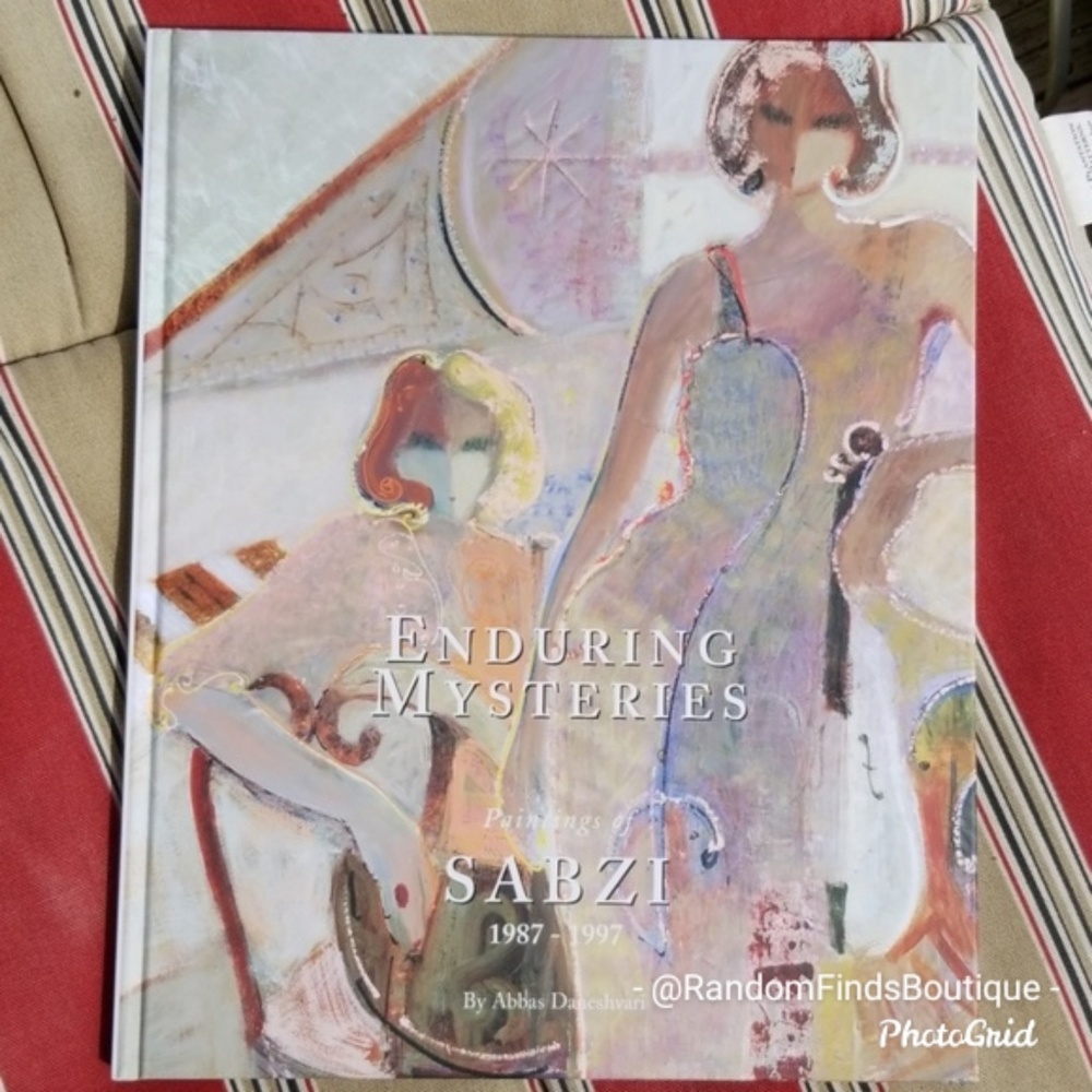 Enduring Mysteries Paintings Sabzi art book New